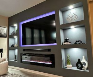 living room renovation